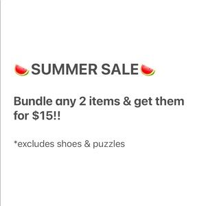 🍉Sale!!🍉 2 for $15!